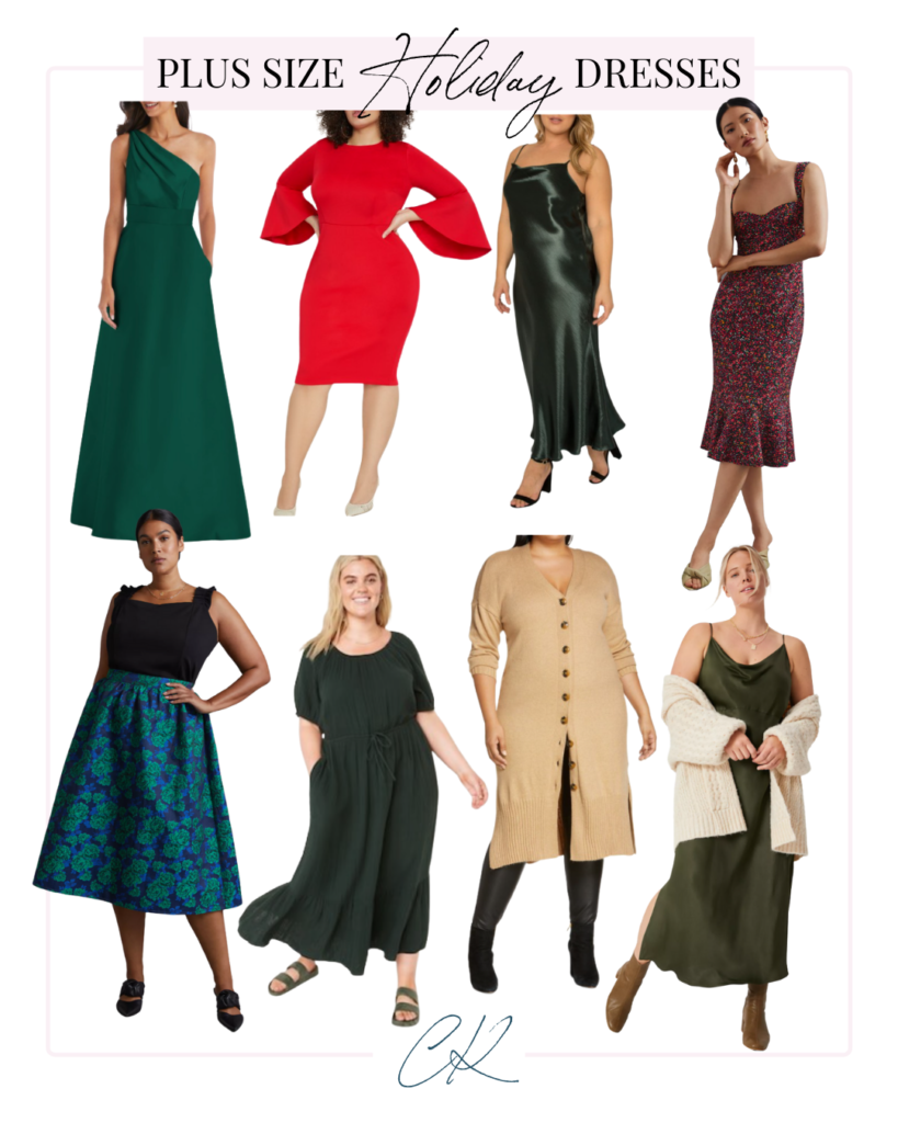 Plus size holiday dresses