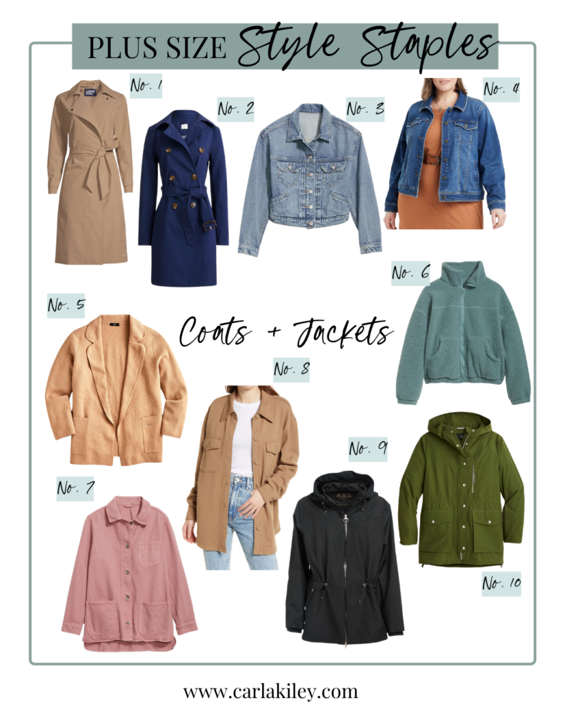 10 Plus Size Jackets You Spring - www.carlakiley.com