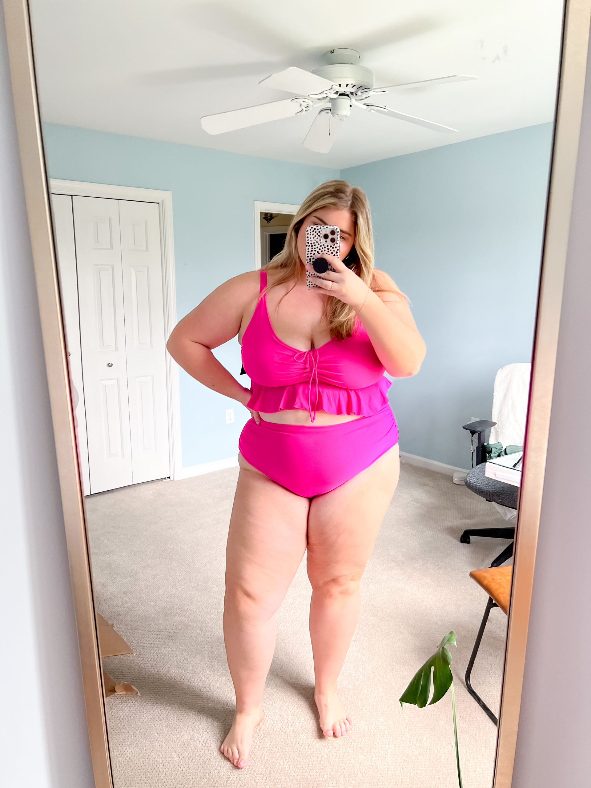 Beach Bound 2 Piece Bikini - Hot Pink