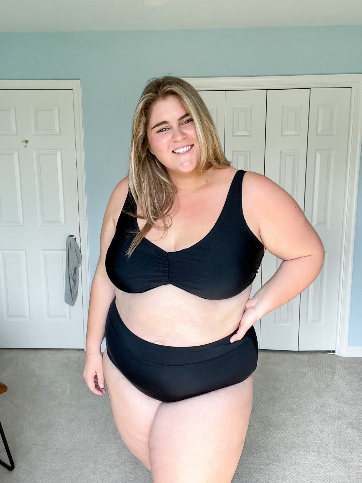 The Best Plus Size Black Bikini From Lands’ End