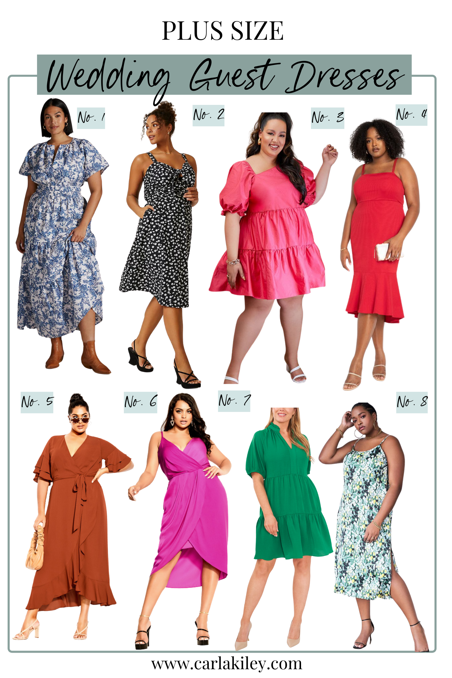 wedding guest dresses for plus size