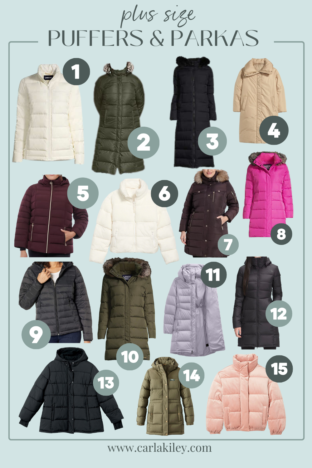  Plus Size Winter Coats