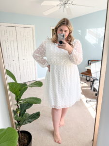 Plus size bridal shower dresses for the bride sale